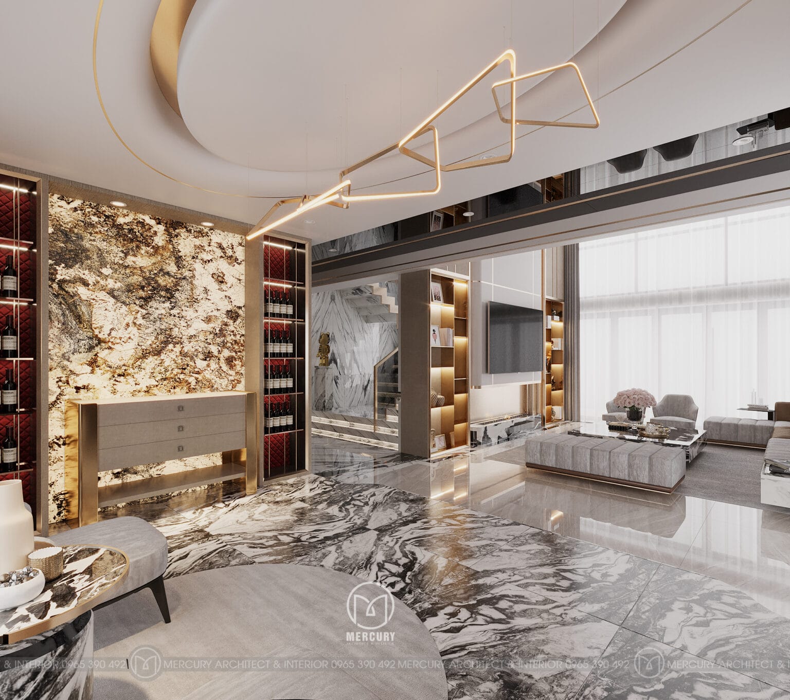 50+ MẪU THIẾT KẾ PENTHOUSE ĐẲNG CẤP - NỘI THẤT MERCURY VIỆT NAM